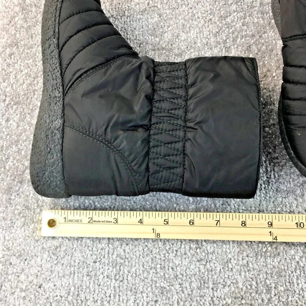 Stuart Weitzman cold weather Rain Snow black boots Slip On Women's Sz 8.5 N